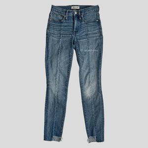 Madewell 9" High-Rise Skinny Jeans: Seamed Step-Hem Edition